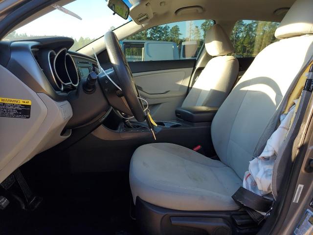 5XXGM4A79FG455801 - 2015 KIA OPTIMA LX GRAY photo 7