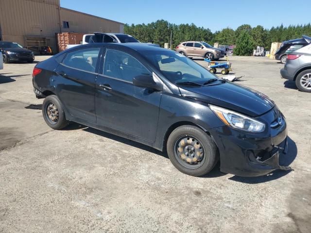 KMHCT4AE0HU374825 - 2017 HYUNDAI ACCENT SE BLACK photo 4