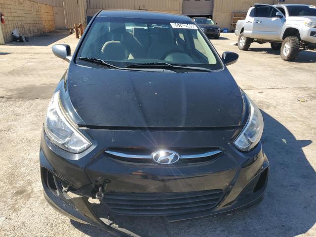 KMHCT4AE0HU374825 - 2017 HYUNDAI ACCENT SE BLACK photo 5
