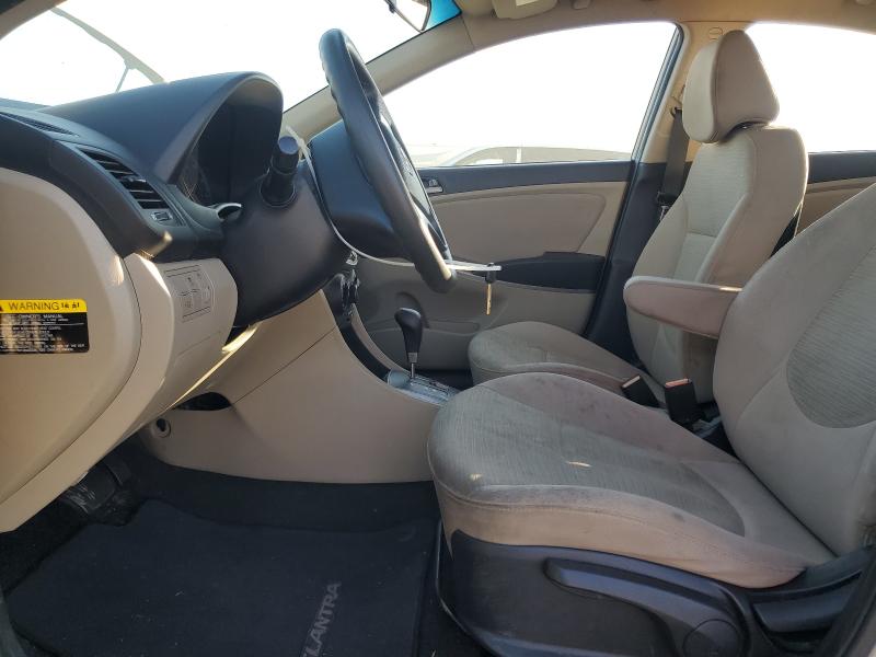 KMHCT4AE1HU262633 - 2017 HYUNDAI ACCENT SE 银色 照片 7