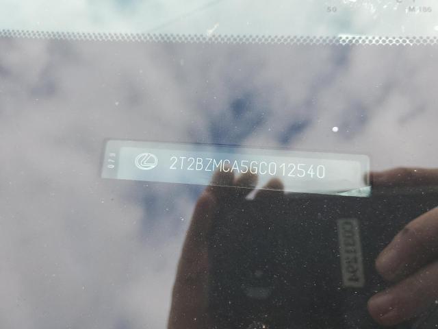 2T2BZMCA5GC012540 - 2016 LEXUS RX 350 BASE SILVER photo 13