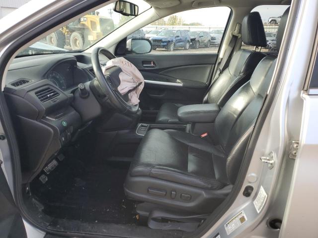 2HKRM4H75FH656646 - 2015 HONDA CR-V EXL SILVER photo 7