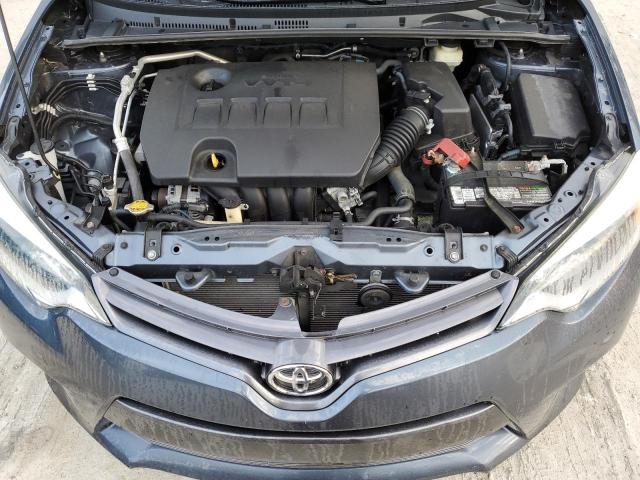 2T1BURHE2GC547420 - 2016 TOYOTA COROLLA L 蓝色 照片 11