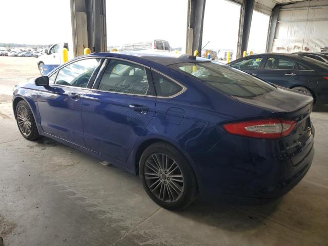 3FA6P0HD4ER255258 - 2014 FORD FUSION SE 蓝色 照片 2