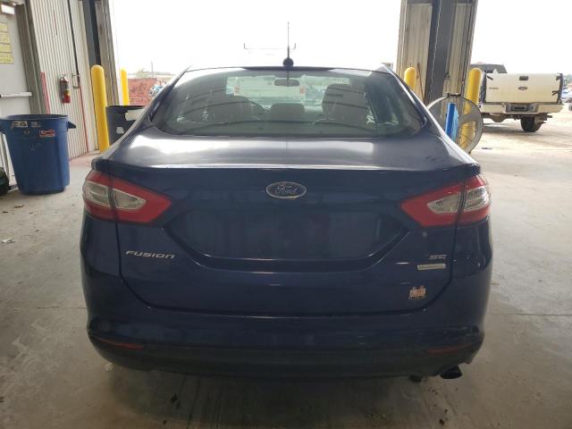 3FA6P0HD4ER255258 - 2014 FORD FUSION SE 蓝色 照片 6