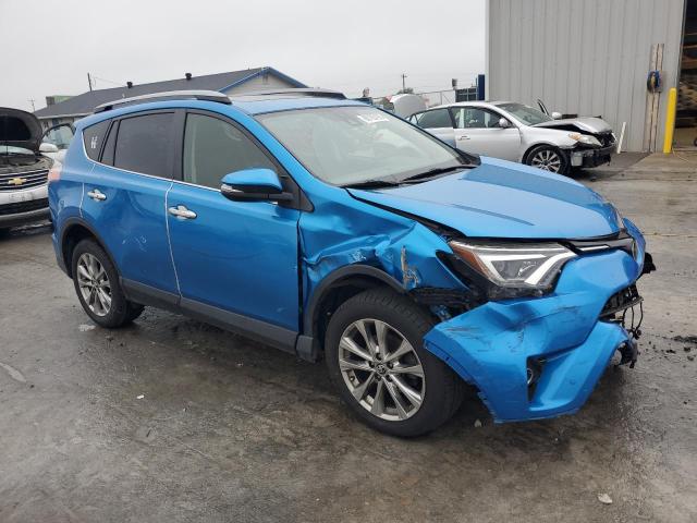 JTMDFREV9HD204325 - 2017 TOYOTA RAV4 LIMITED 蓝色 照片 4