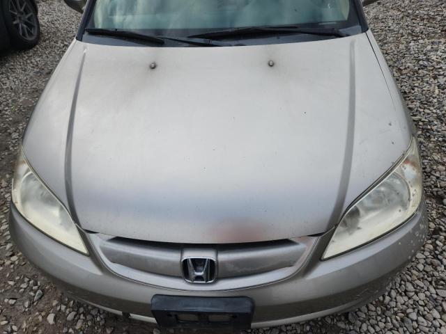 JHMES966X5S006673 - 2005 HONDA CIVIC HYBRID ვერცხლისფერი ფოტო 11