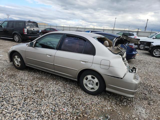 JHMES966X5S006673 - 2005 HONDA CIVIC HYBRID ვერცხლისფერი ფოტო 2