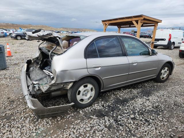 JHMES966X5S006673 - 2005 HONDA CIVIC HYBRID ვერცხლისფერი ფოტო 3