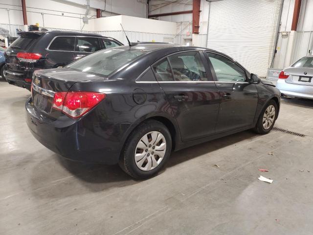 1G1PC5SH0C7279931 - 2012 CHEVROLET CRUZE LS BLACK photo 3