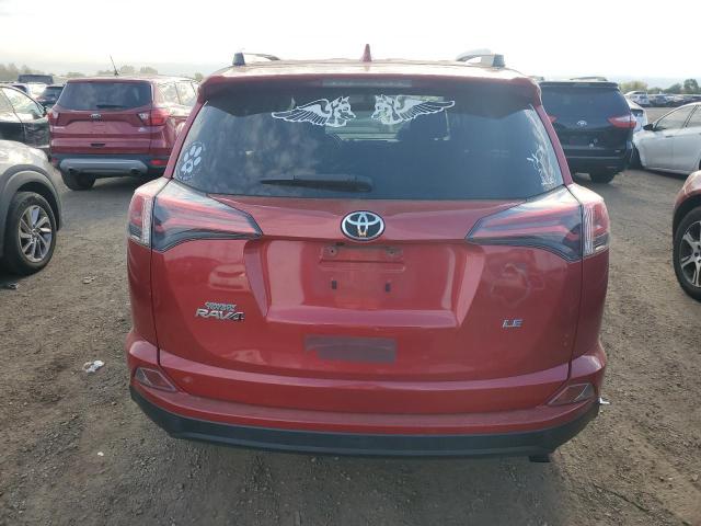 JTMZFREV4GJ093818 - 2016 TOYOTA RAV4 LE RED photo 6
