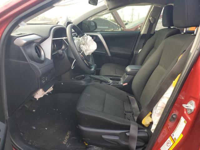 JTMZFREV4GJ093818 - 2016 TOYOTA RAV4 LE RED photo 7