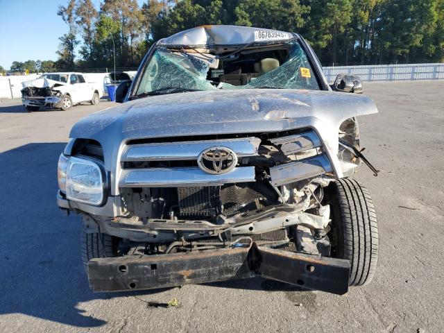 5TBET34165S468233 - 2005 TOYOTA TUNDRA DOUBLE CAB SR5 SILVER photo 5
