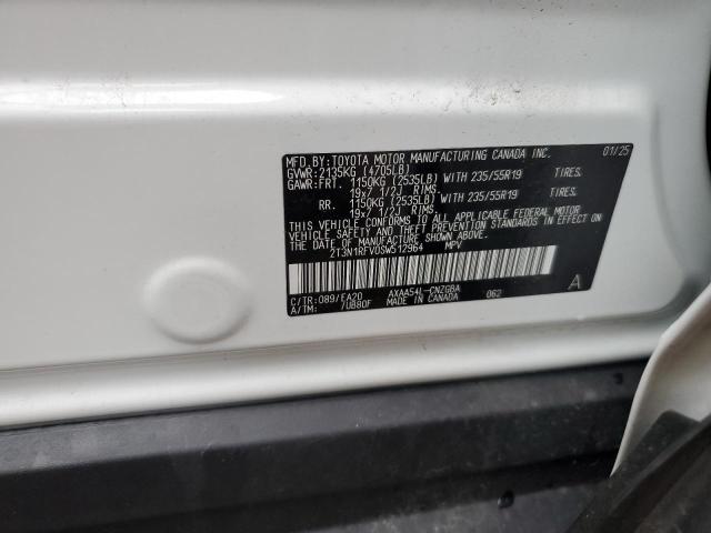 2T3N1RFV0SW512964 - 2025 TOYOTA RAV4 LIMITED 白色 照片 12