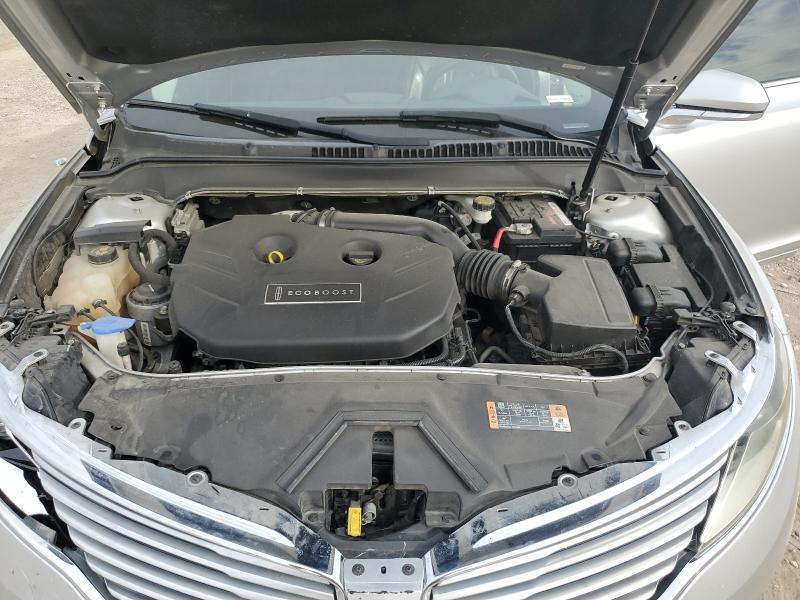 3LN6L2J98ER828715 - 2014 LINCOLN MKZ SILVER photo 11