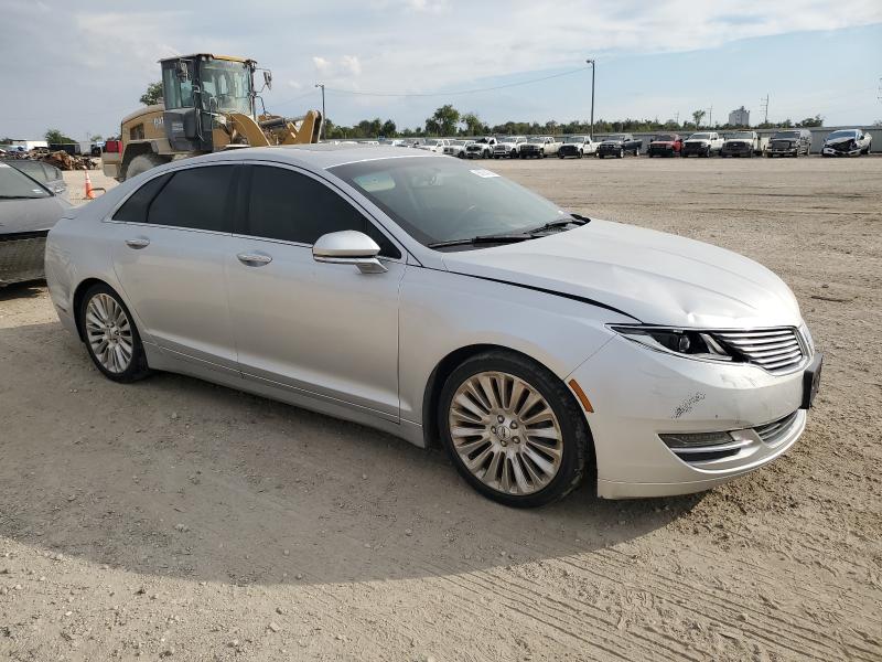 3LN6L2J98ER828715 - 2014 LINCOLN MKZ SILVER photo 4