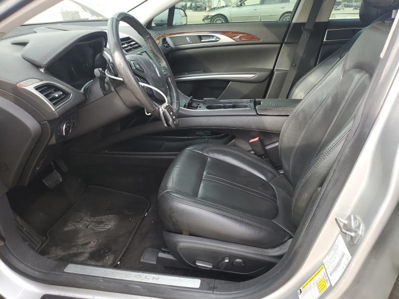 3LN6L2J98ER828715 - 2014 LINCOLN MKZ SILVER photo 7
