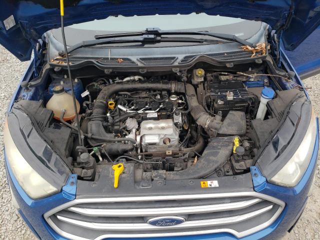 MAJ3S2GE8KC289382 - 2019 FORD ECOSPORT SE Blau Foto 12