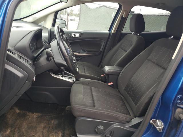 MAJ3S2GE8KC289382 - 2019 FORD ECOSPORT SE Blau Foto 7