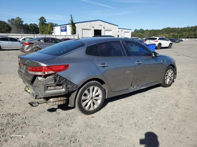 5XXGU4L36GG096614 - 2016 KIA OPTIMA EX GRAY photo 3