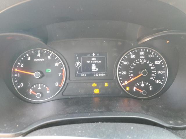 5XXGU4L36GG096614 - 2016 KIA OPTIMA EX GRAY photo 9