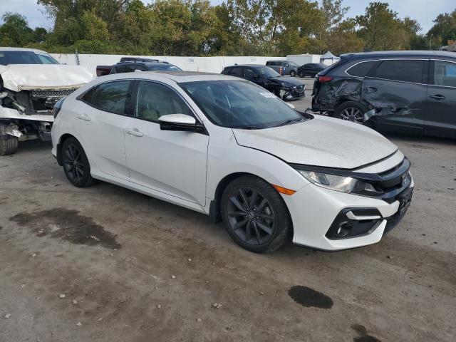 SHHFK7H68MU200992 - 2021 HONDA CIVIC EX Weiß Foto 4