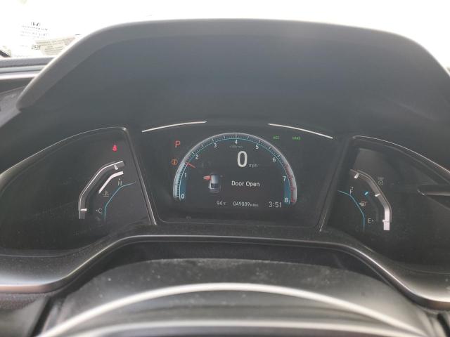 SHHFK7H68MU200992 - 2021 HONDA CIVIC EX Weiß Foto 9