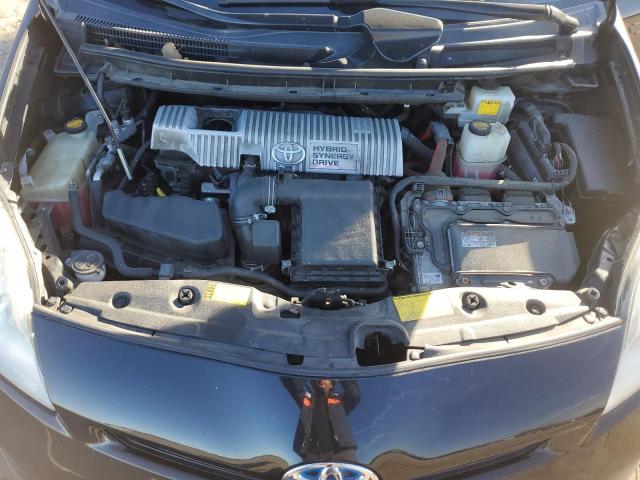 JTDKN3DU4D1665055 - 2013 TOYOTA PRIUS შავი ფოტო 11