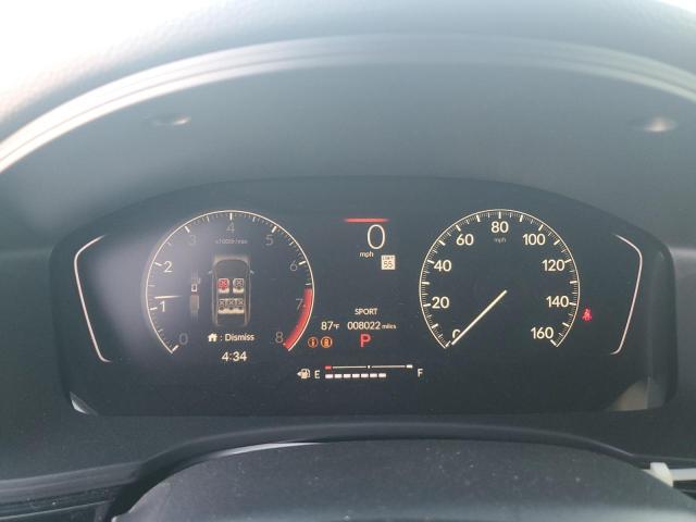 2HGFE2F50SH582904 - 2025 HONDA CIVIC SPORT BLACK photo 9