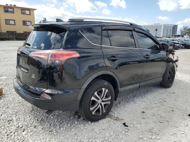 2T3BFREV8HW577866 - 2017 TOYOTA RAV4 LE BLACK photo 3