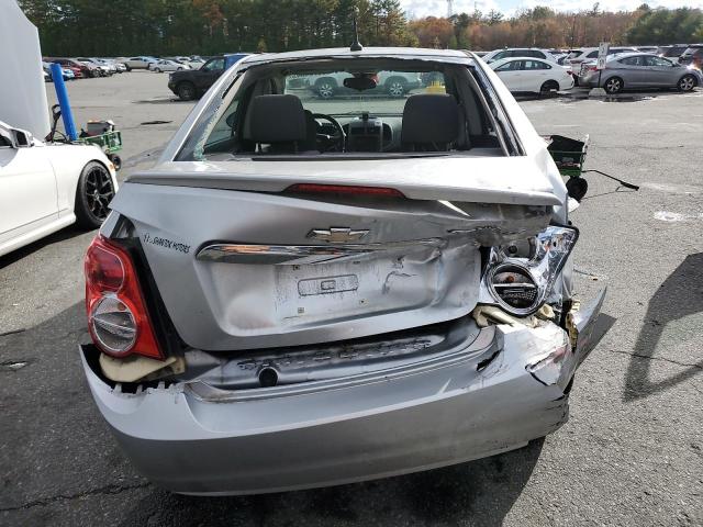 1G1JC5SG9D4144995 - 2013 CHEVROLET SONIC LT 银色 照片 6