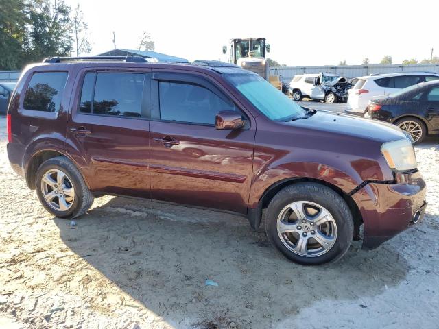 5FNYF3H64DB027091 - 2013 HONDA PILOT EXL Bordo foto 4