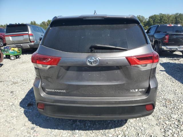 5TDJZRFHXJS544032 - 2018 TOYOTA HIGHLANDER SE Szary zdjęcie 6