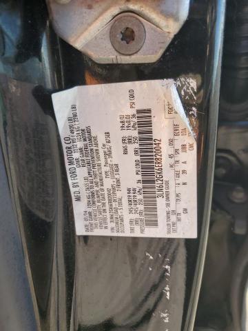 3LN6L2GK6ER820042 - 2014 LINCOLN MKZ Siyah fotoğraf 12