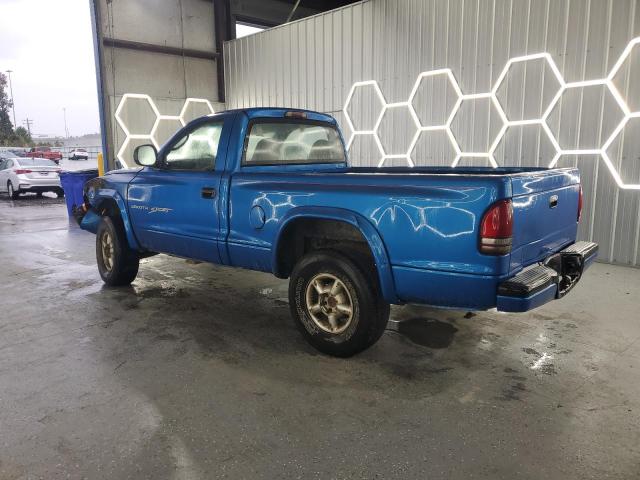 1B7GG26X2YS659403 - 2000 DODGE DAKOTA Mavi foto 2