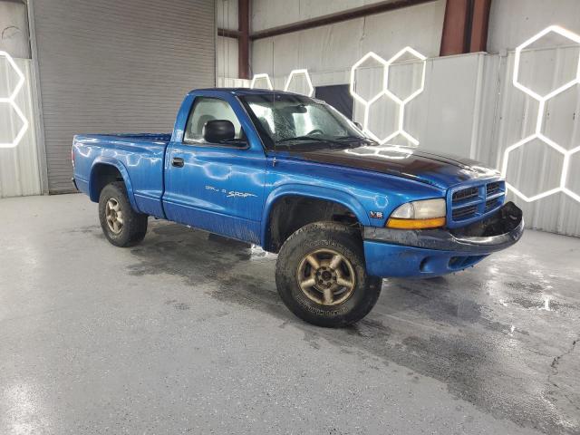 1B7GG26X2YS659403 - 2000 DODGE DAKOTA Mavi foto 4