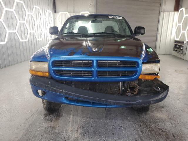 1B7GG26X2YS659403 - 2000 DODGE DAKOTA Mavi foto 5