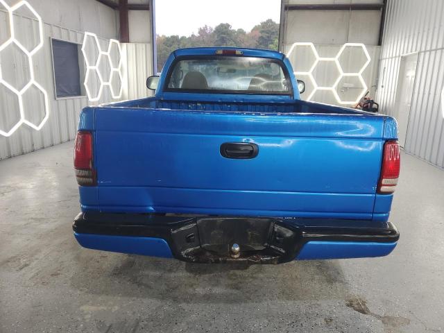 1B7GG26X2YS659403 - 2000 DODGE DAKOTA Mavi foto 6