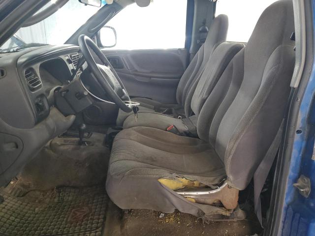 1B7GG26X2YS659403 - 2000 DODGE DAKOTA Mavi foto 7
