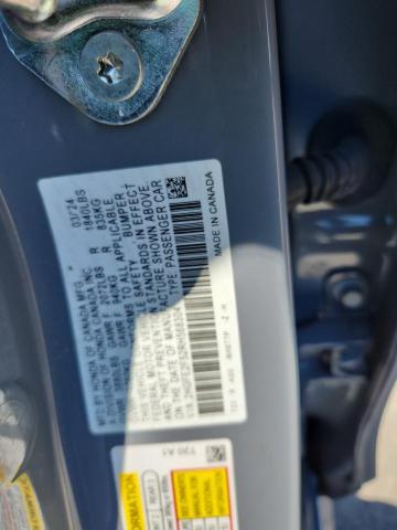 2HGFE2F52RH568304 - 2024 HONDA CIVIC SPORT 蓝色 照片 12