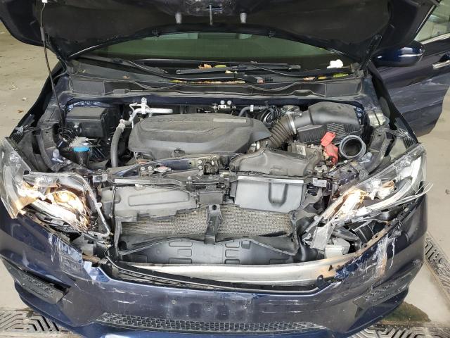 5FNRL6H76JB029718 - 2018 HONDA ODYSSEY EXL Bleu photo 12