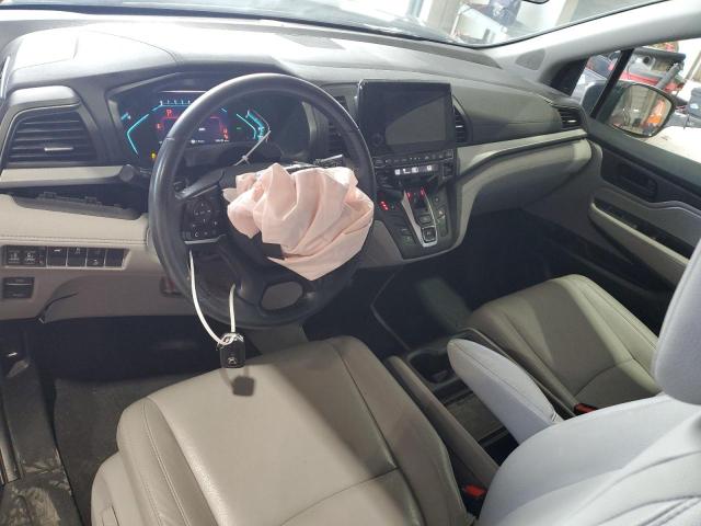 5FNRL6H76JB029718 - 2018 HONDA ODYSSEY EXL Bleu photo 8