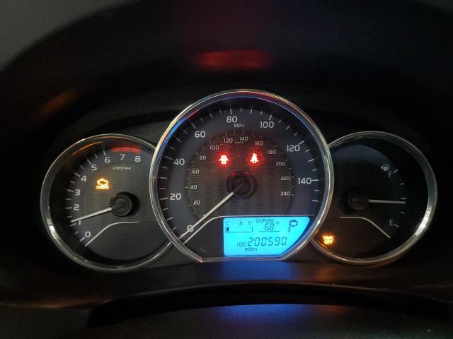 2T1BURHE7EC223909 - 2014 TOYOTA COROLLA L BLACK photo 9