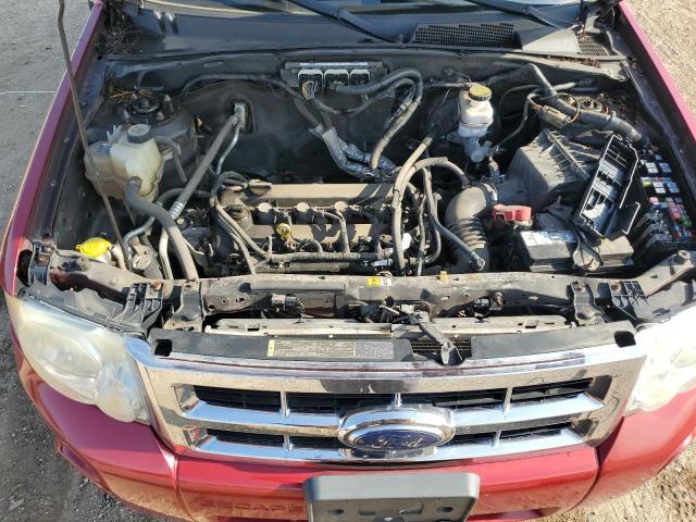 1FMCU9D76BKC12580 - 2011 FORD ESCAPE XLT RED photo 11