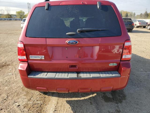 1FMCU9D76BKC12580 - 2011 FORD ESCAPE XLT RED photo 6
