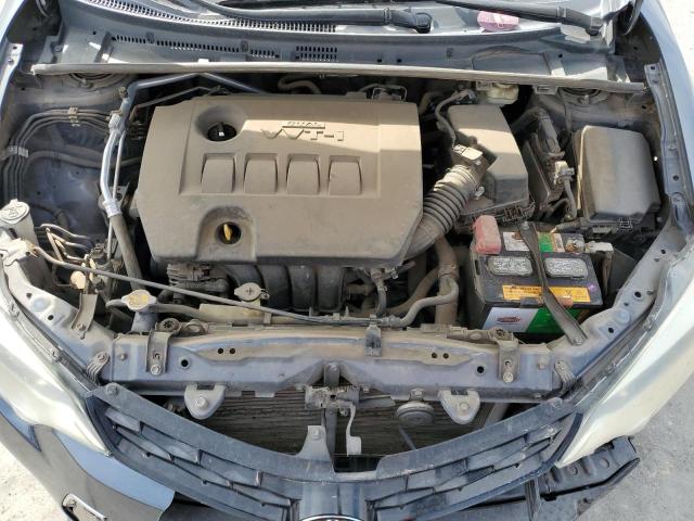 5YFBURHE6GP380883 - 2016 TOYOTA COROLLA L GRAY photo 11