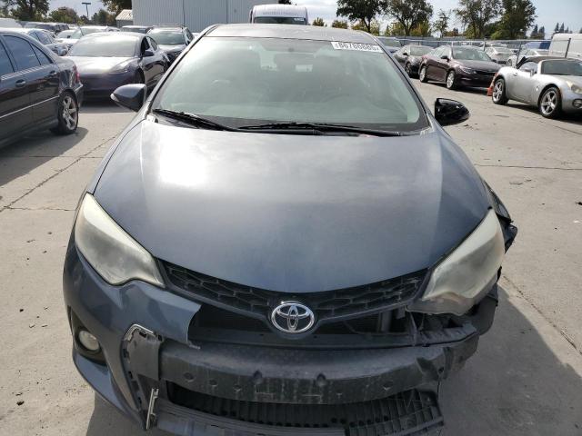 5YFBURHE6GP380883 - 2016 TOYOTA COROLLA L GRAY photo 5