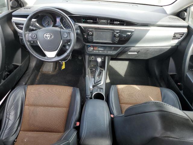 5YFBURHE6GP380883 - 2016 TOYOTA COROLLA L GRAY photo 8