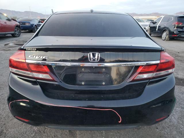 2HGFB2F91FH531896 - 2015 HONDA CIVIC EXL შავი ფოტო 6