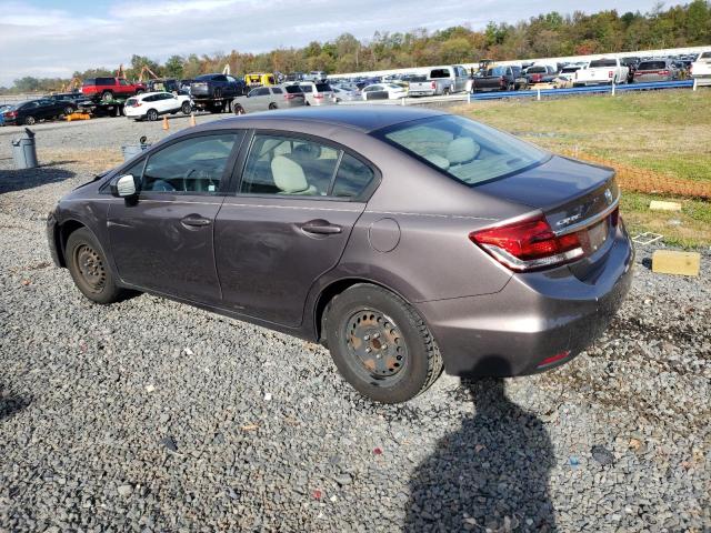 19XFB2F55FE284602 - 2015 HONDA CIVIC LX 棕色 照片 2